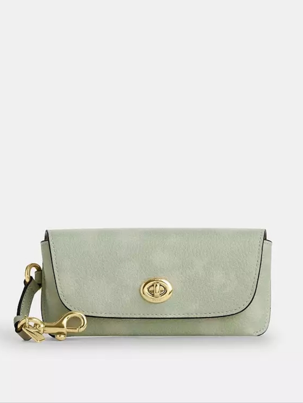 Coach Sunglasses Case With Floral Print (Gold, green) - Picture 2 of 8